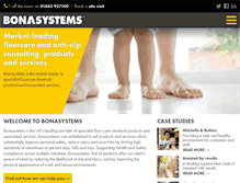 Tablet Screenshot of bonasystems.com